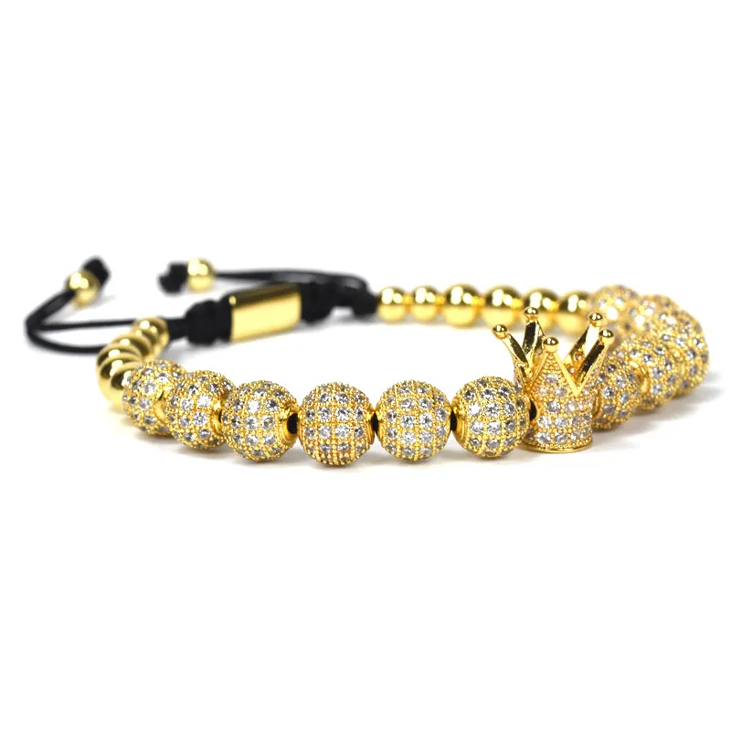 Nine forever jewelry crown charms Bracelet couple Bracelets for men women pulseira masculina pulseira feminina bileklik Nine forever jewelry crown charms Bracelet couple Bracelets for men women pulseira masculina pulseira feminina bileklik