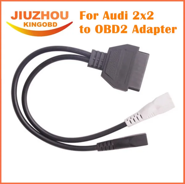 Кабель VAG COM для Au-di VW Skoda 2x2 до 16 контактный разъем адаптера OBD 2 OBDII кабель