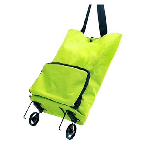 

New Folding Portable Shopping Bag Shopping Buy Food Trolley Bag on Wheels Bag on Wheels Buy Vegetables Shopping Organizer Bag