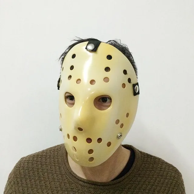 halloween mask costume party yellow and jason mask terrorist