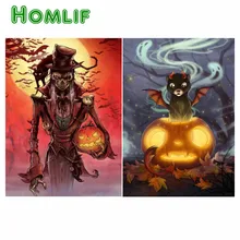 Eigen фото на заказ бриллиантовый рисунок Рождество Хэллоуин подарки кошка птица hibah домашний декор pintura Диаманте понто Крус