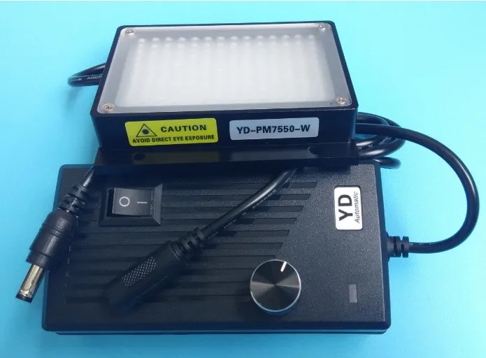 

For machine vision 75 * 50mm backlight LED industrial surface light source brightness adjustable white light Rectangular light