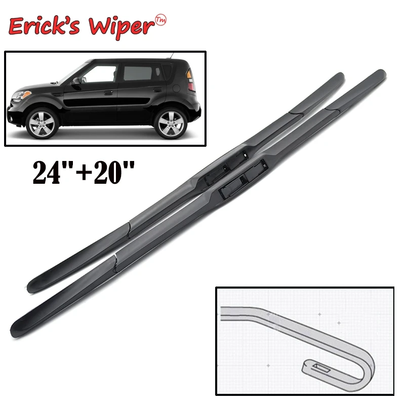 Buy Erick's Wiper Front Wiper Blades For Kia Soul 2010