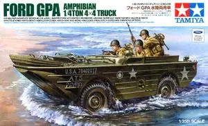TAMIYA 1/35 масштабные модели 35336 Ford G. P. A. 1/4 тонн 4X4 колесный амфибия грузовик | Игрушки