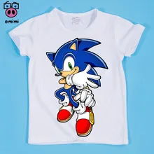 

New Arrival,2018 Summer Cartoon The Hedgehog Cute Design Print Graphic T-shirts For Kid,Boy and Girl Clothing Baby Top