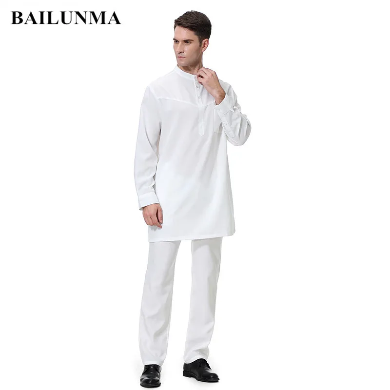 

Fashion Muslim Sets islamique men turkish clothes pants muslimah wear moslim man saudi arabia muslim clothing for men