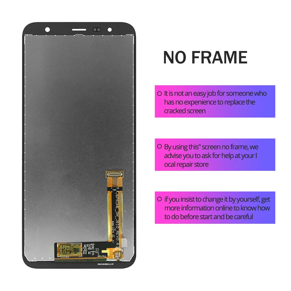 1480x720 6,0 ''ЖК-дисплей для samsung Galaxy J6+ J610 SM-J610F J610FN ЖК-экран Замена для samsung J6 plus