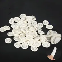 Пальчиковые кроватки для бровей ресницы напальчники практичные одноразовые антистатический резиновый латексный инструмент для красоты