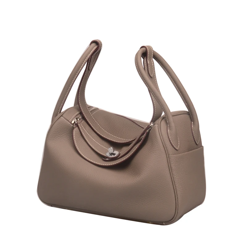 Ainifeel Women's Genuine Leather Hobo Shoulder Bag Everyday Pursein