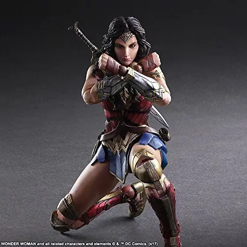  Wonder Woman DC Comic Super Hero Justice League Dawn Of Justice Batman vs Superman Play Arts Kai PA