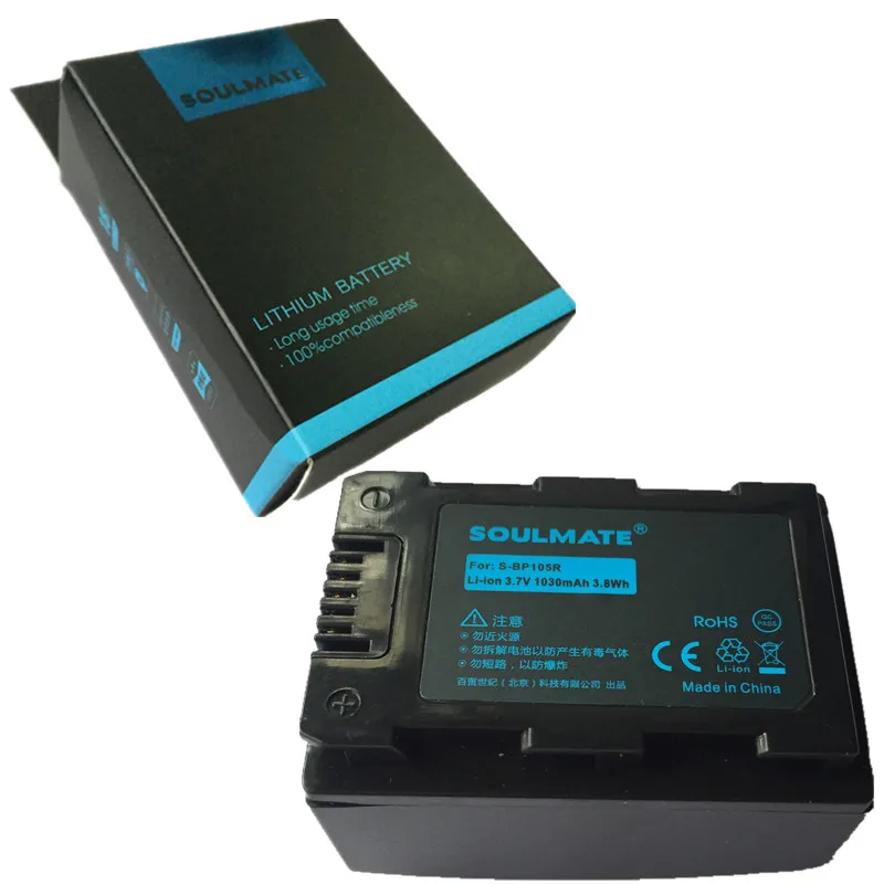 

IA-BP105R Digital Camera Battery BP105R lithium batteries pack For SAMSUNG SMX-F500 F501 F530 HMX-F900 F910 F920 H320