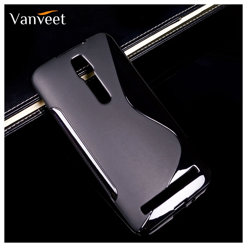 

S-Line Phone Cover Case For Asus ZenFone2 Cover Gel 5.5inch Ze550ml ze551ml zenfone 2 Ultra Thin phone Soft S Line