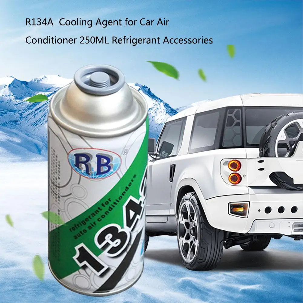 

250ML R134A Car Air Conditioning Refrigerant Cooling Agent Environmentally Friendly Refrigerator Water Filter