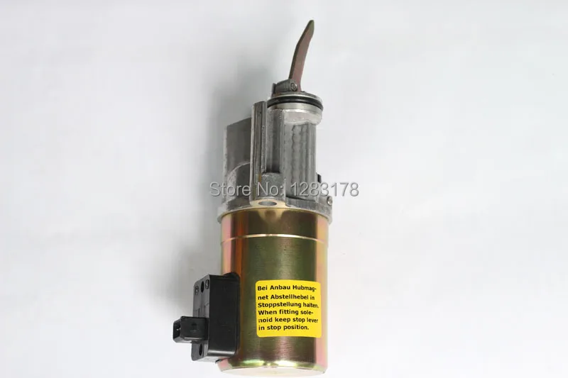 Детали двигателя DEUTZ 1013 2012 двигателя топливный отключение электромагнита останова клапан 12 v/24 v 04199904/0419 9904