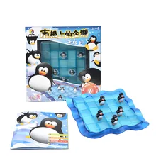 Candice guo пластиковая игрушка Пингвины животных в Антарктике игра-головоломка матч-карта требования ребенка интеллект подарок на день рождения