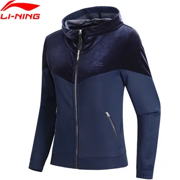 

(Break Code)Li-Ning Women The Trend Hoodie Sweaters Regular Fit Velvet Jacket li ning LiNing Sports Hoodies AWDN836 WWJ938