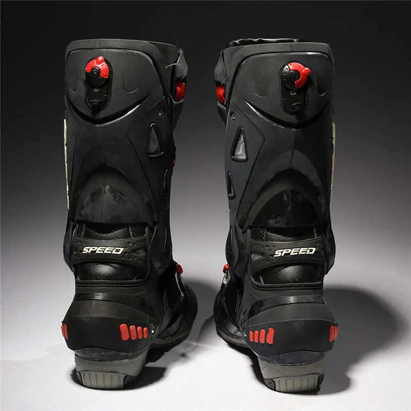 Nuevas Botas protectoras de Moto Motocross Racing Speed Shoes Moto Boot Dirt Bike ciclismo deportes Botas B1003