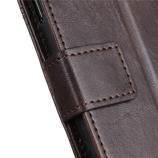 Fone capa для alcatel 3 Магнитный Бизнес-Книжный чехол для alcatel 1C 1X1 S роскошный кожаный кошелек чехол с флип-стойкой