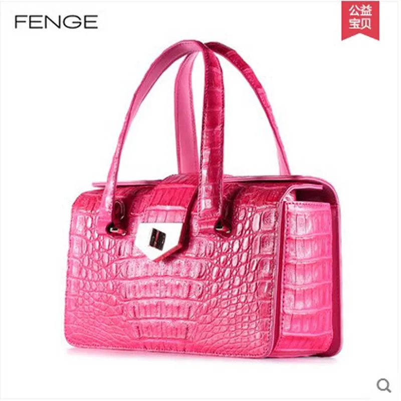 

Fenge crocodile women handbags women bags crocodile leather handbags fashion leather handbag