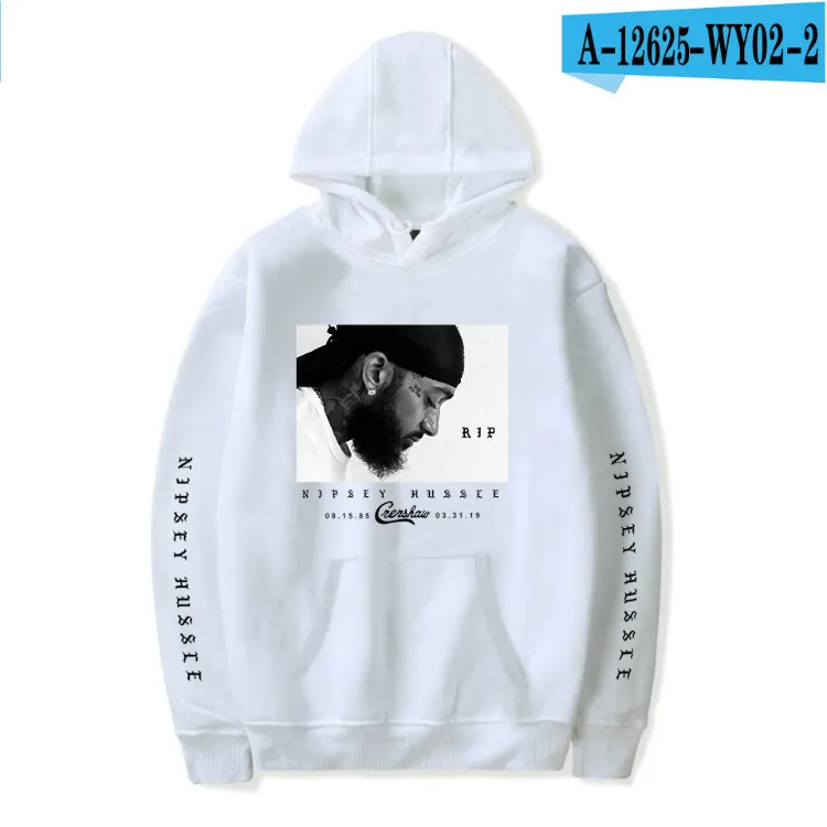 Хаки TJ Gar мужские футболки nipsey hussle толстовки женские/мужские с длинным рукавом модные толстовки с капюшоном с принтом горячая распродажа Повседневная Уличная одежда - Цвет: Хаки