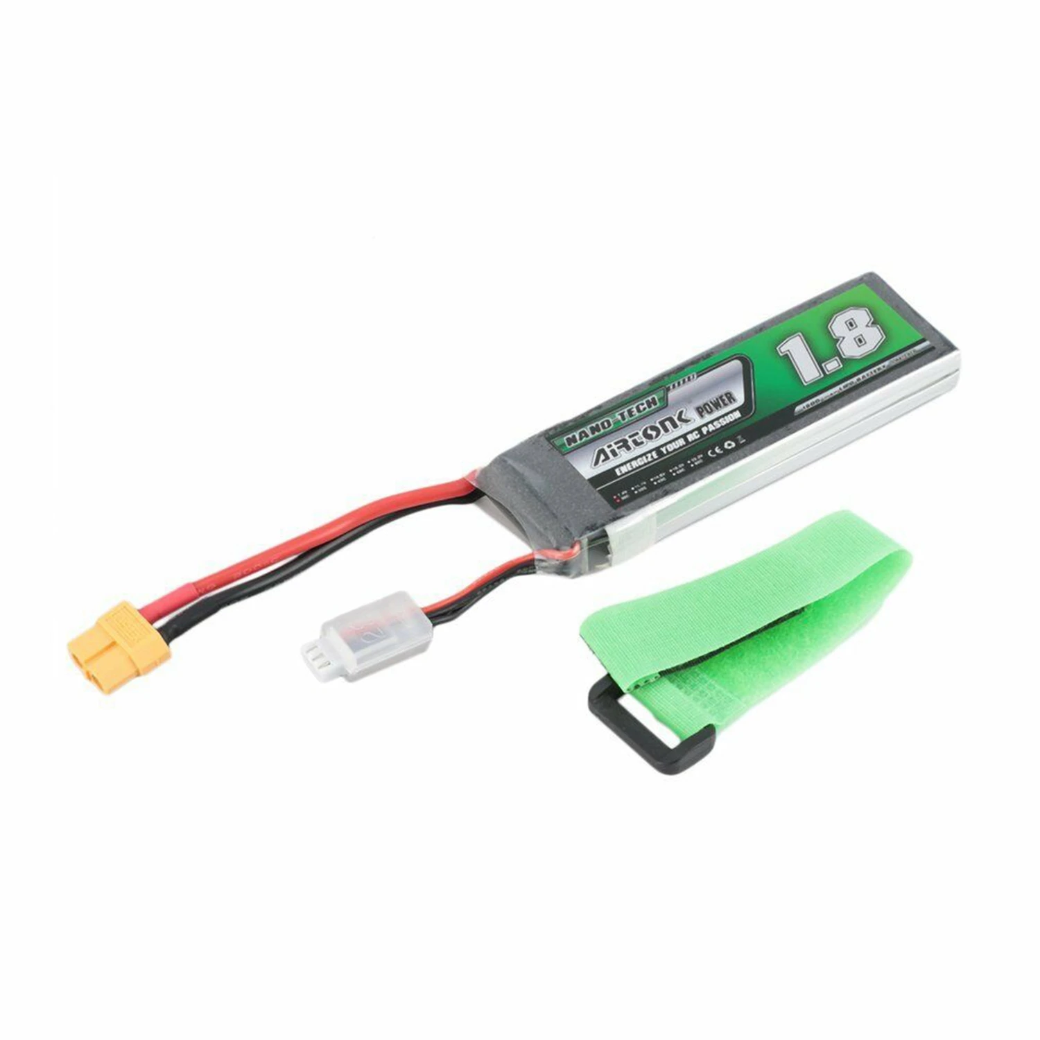 Airtonk 7,4 V 1800Mah 30C 2S 1P Lipo батарея Xt60 разъем для радиоуправляемого дрона автомобиля