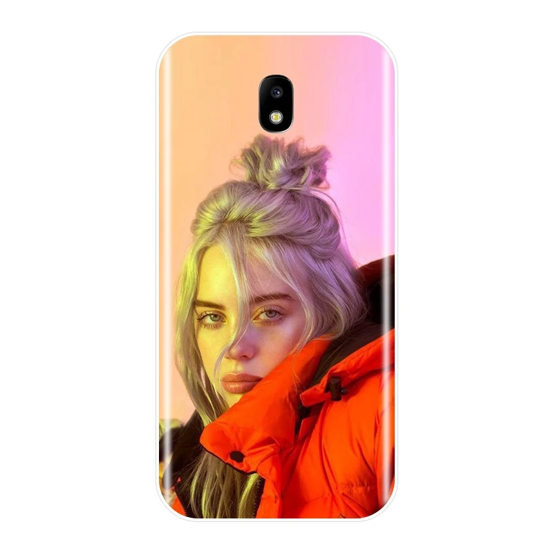 Billie Eilish задняя крышка для Samsung Galaxy J4 J6 J8 плюс J2 J5 J7 Prime J3 J5 J7 Мягкий силиконовый чехол для телефона