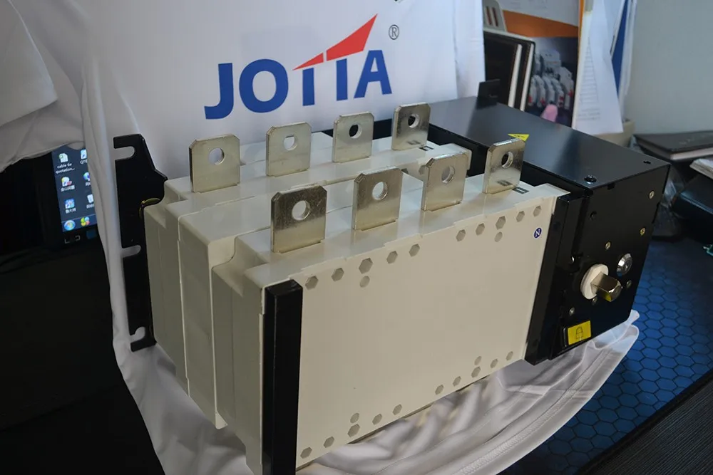 Jomall 800amp 220 В/230 В/380 В/440 В 4-полюсный 3-фазный автоматический переключатель ats