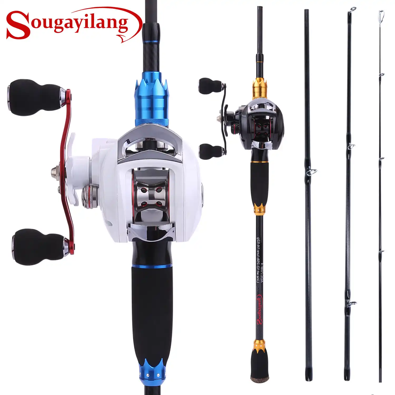 baitcaster rod and reel combo