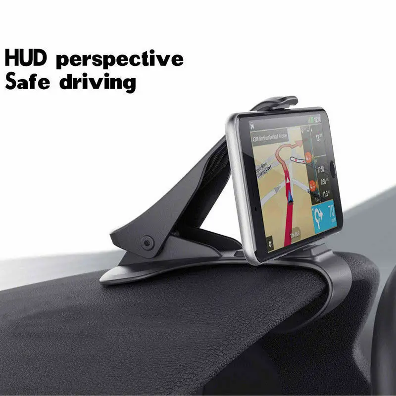 

Universal GPS Dashboard Cell Phone Car Mount Holder Stand HUD Design Cradle Clip Retractable Car Cell Phone Holder For all phone