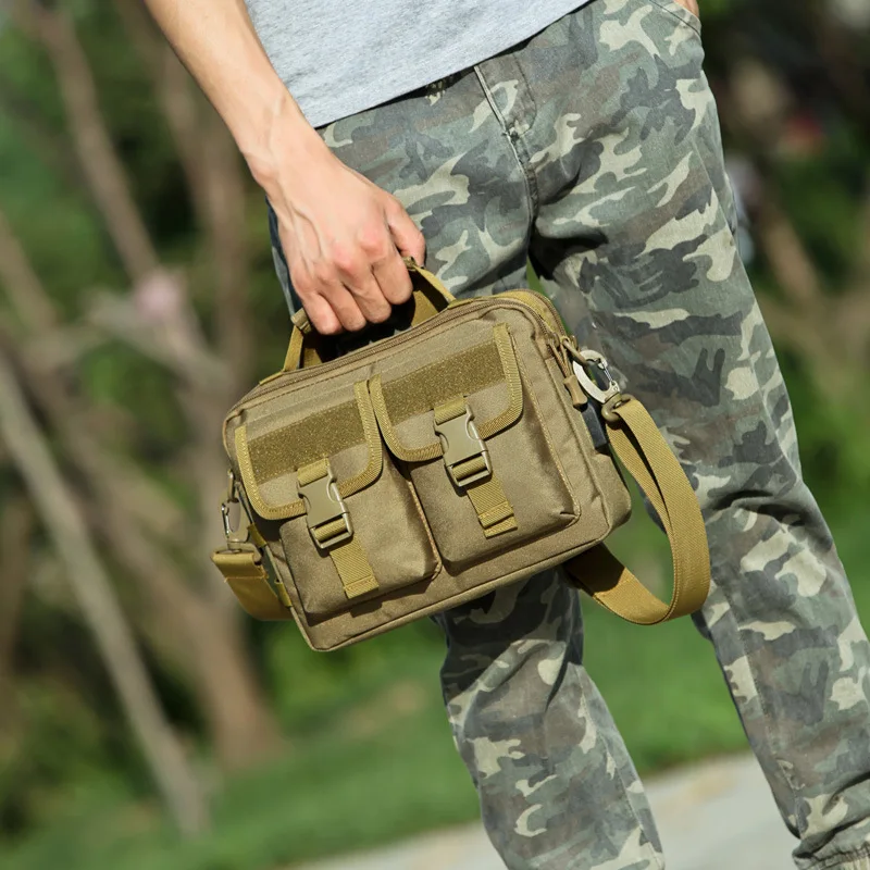 Военная Сумка тактическая Molle водонепроницаемая Мужская нагрудная сумка