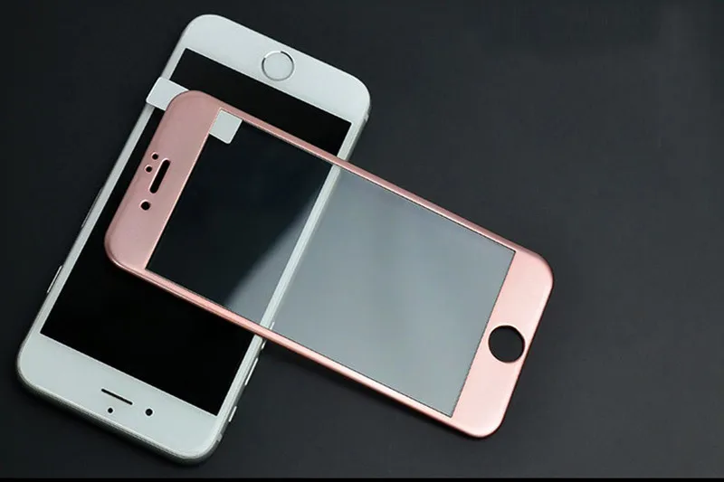 Binmer розовое золото пленка из закаленного стекла экран 9 H все включено протектор для iPhone 7 4,7 дюйма 21 сентября
