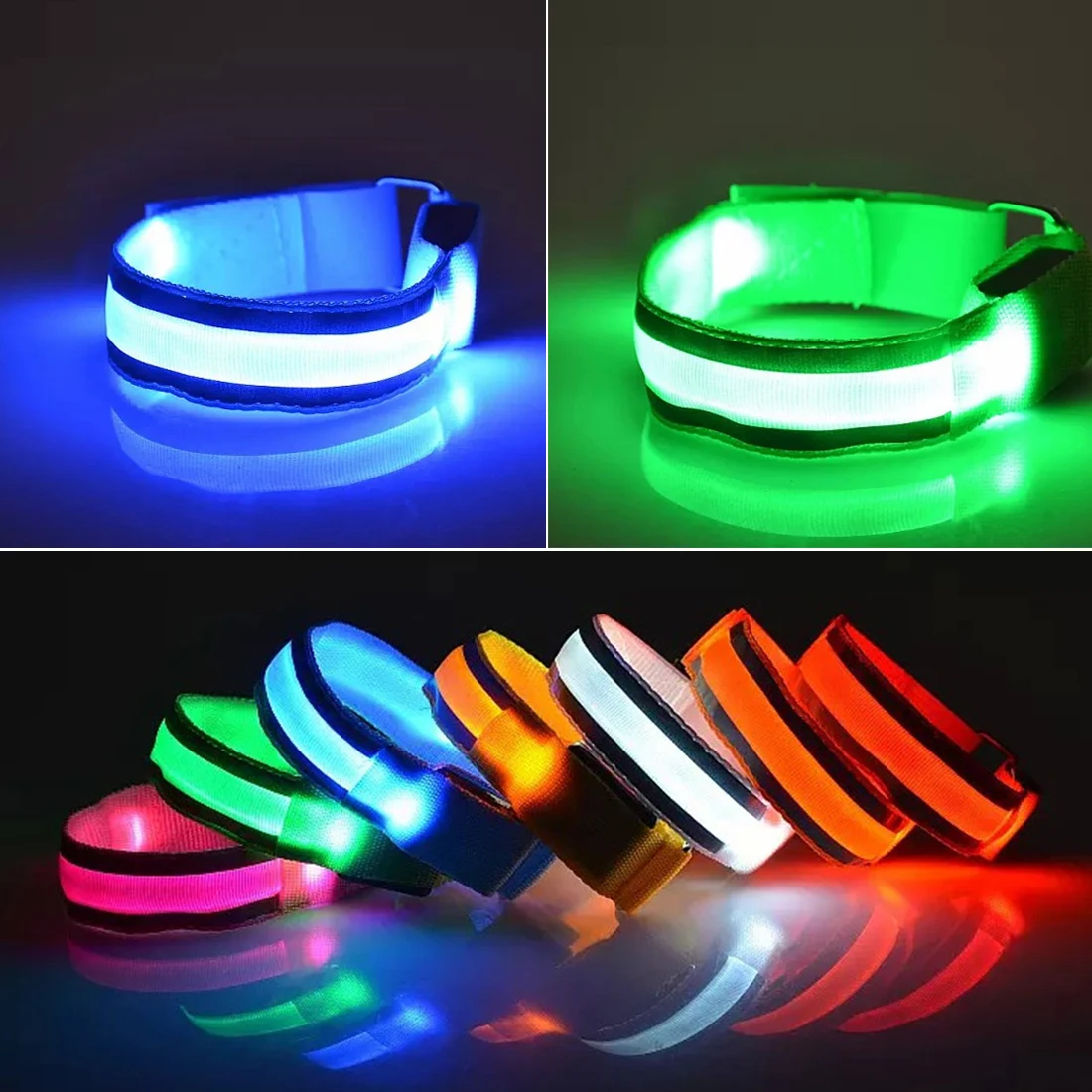 Perfect Armband LED Lights Running Cycling Jogging Walking Safety led light electric scooter 0 Perfect Armband LED Lights Running Cycling Jogging Walking Safety led light electric scooter 0