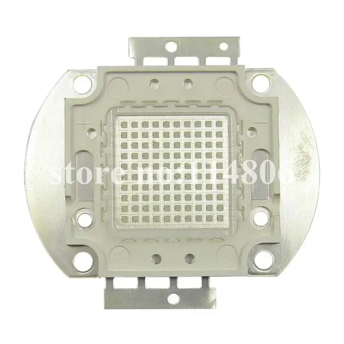 

100W Square Base UV Ultraviolet 395nm SMD LED Bead Light Parts F Currency detector