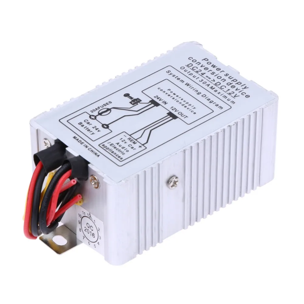 24V to 12V DC DC Car Power Supply Inverter Converter Conversion Device