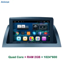 Aoluoya RAM 2G Android Car Radio DVD GPS player For Mercedes Benz C200 W204 2005 2006 2007-2012 Audio Navigation multimedia WIFI