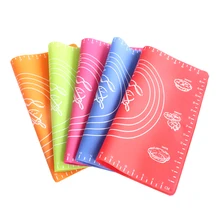 Силиконовый коврик из стекловолокна для замеса, раскатки теста, листовой коврик с чешуей, инструменты для выпечки, кухонные принадлежности