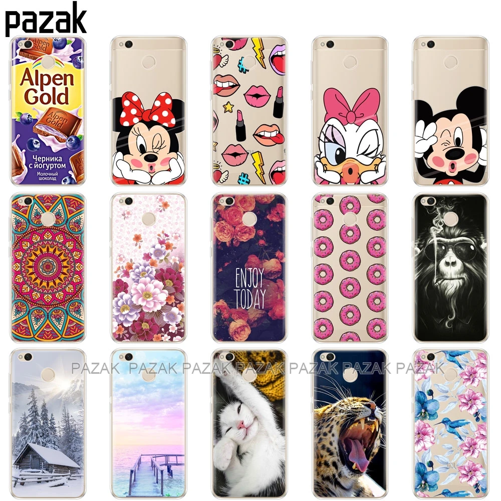 غطاء من السيليكون ل Xiaomi Redmi 4X السيليكون لطيف جراب هاتف شاومي Redmi 4X برو حالات ل Xiaomi Redmi 4X الهاتف شل جديد