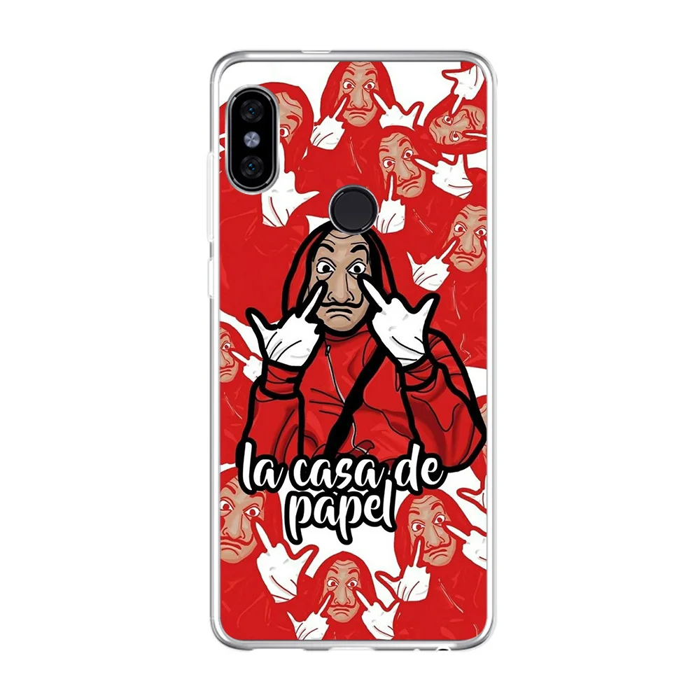4 Мягкий силиконовый чехол для телефона IYICAO La Casa De Papel для Xiaomi Redmi 4A 5A 6A Note 7 6 5 Pro Plus Redmi 4X 5A Prime - Цвет: 4