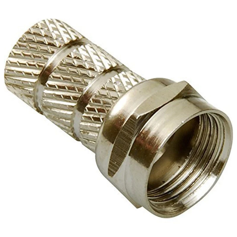 

4 x 4mm F Plug Connectors for Sky Plus HD Satellite Twin WF65 CT63 Cable