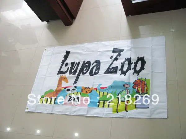 

Full color digital printing outdoor flags, colorful flag printing