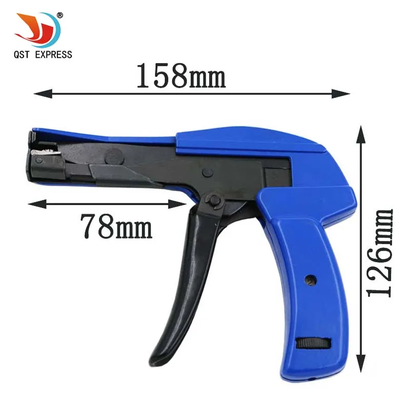 

HS-600A Fastening and cutting tool special for Cable Tie Gun For Nylon Cable Tie width: 2.4-4.8mm