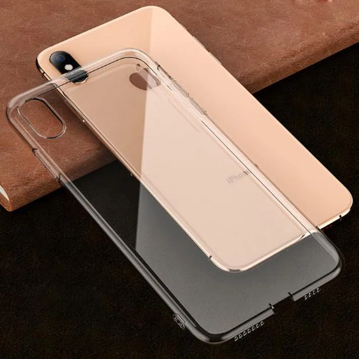 

New TPU Transparent Soft Silica Mobile Phone Back Cover Protective Shell for iPhone 56 plus for iPhone 7 8 plus x
