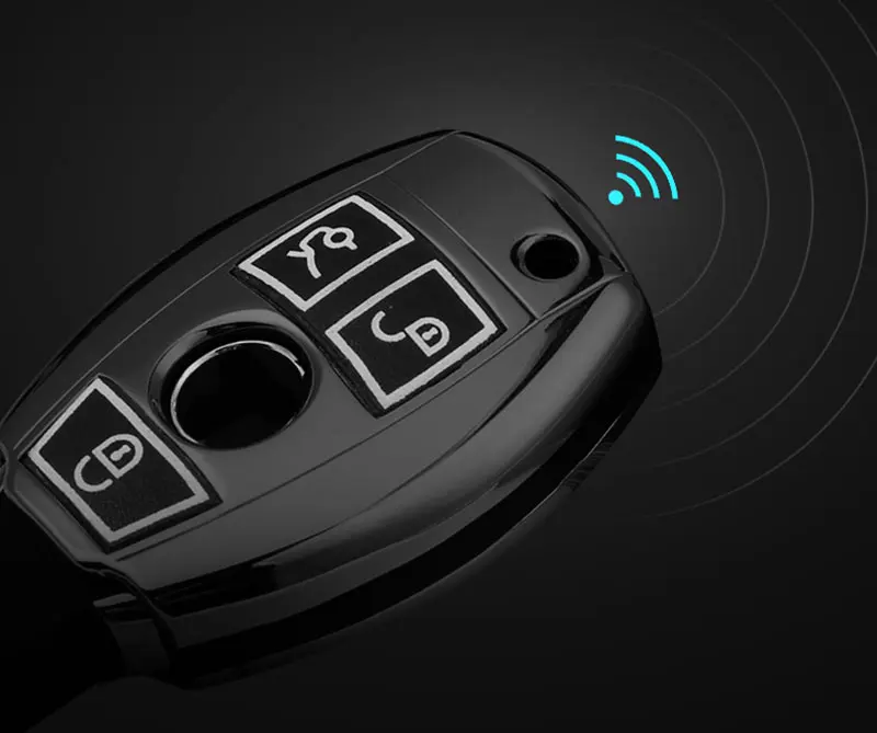 Световой цинковый сплав+ кожаный чехол ключевую для автомобиля Mercedes Benz AMG E класса W213 брелок кольцо покрытие автомобиля стиль аксессуары