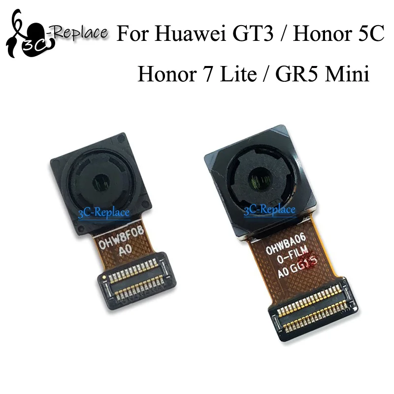 

For Huawei Honor 5C / Honor 7 Lite / GR5 Mini / GT3 NEM-L31 Back Main Rear Big camera Small Front Camera flex cable Ribbon