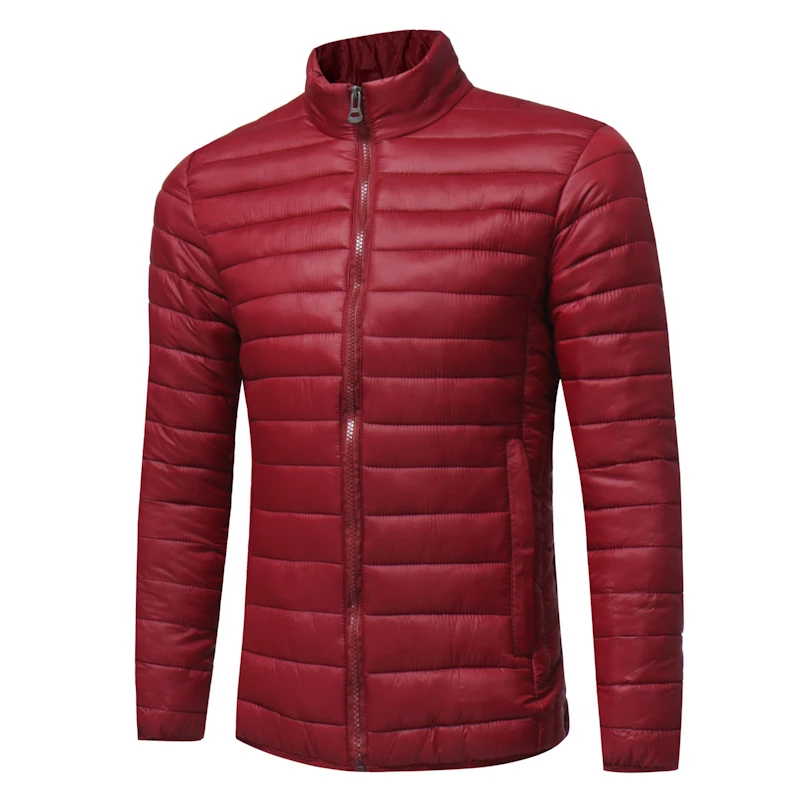 2018 New Mens Light Coats Jackets Ultralight Cotton padded jackets