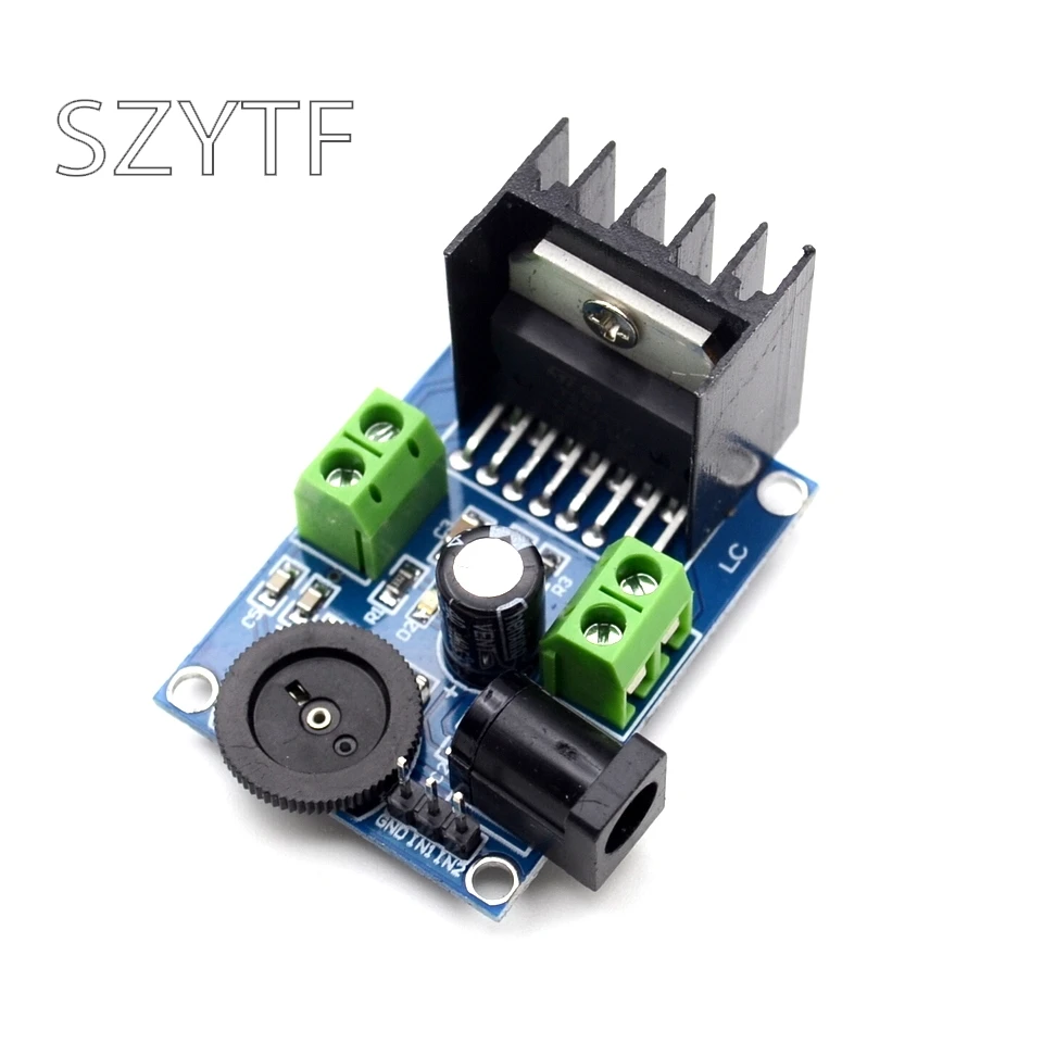 

Audio Power Amplifier DC 6 to 18V TDA7297 Module Double Channel Board 10-50W