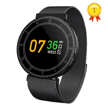 

best Color Screen Dynamic Heart Rate monitor round Smart band support Blood Pressure Oxygen monitor smart bracelet wristband