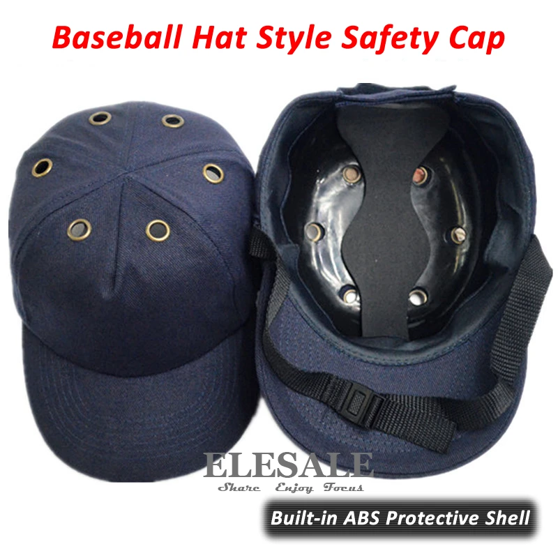 New Bump Cap Work Safety Helmet Baseball Hat Style Protective Safety