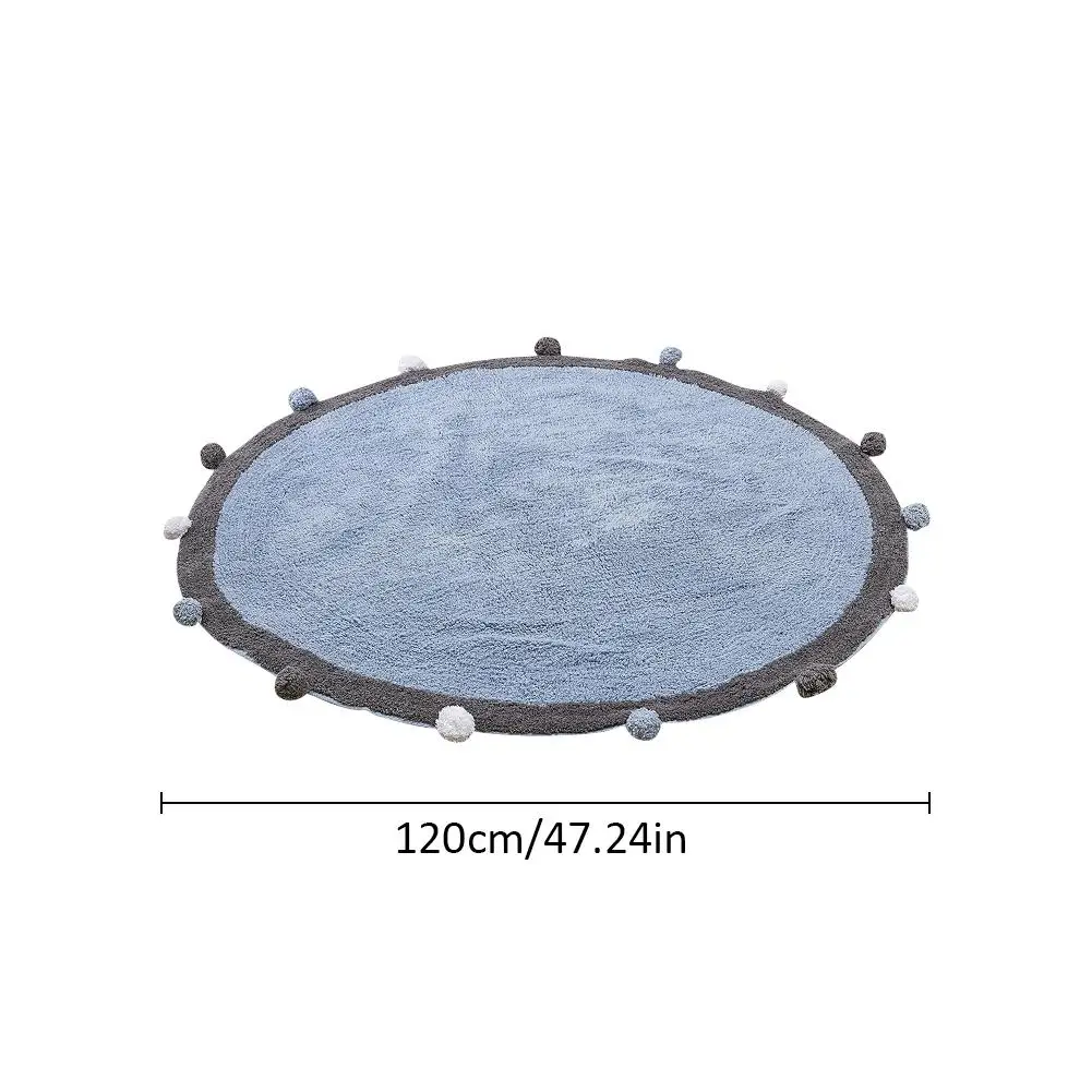 Детский игровой коврик Круглый мягкий комфортный для детской комнаты|Коврики
