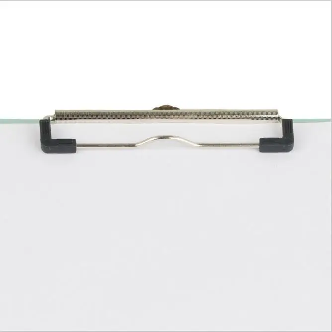 Transparent A4 A5 File Folder Document Clip Writing Board Metal Report Cover Spine Bar School Office Stationery
